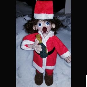 Santa Amigurumi adult doll